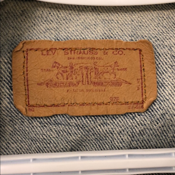 Vintage Levi vest - Picture 2 of 3